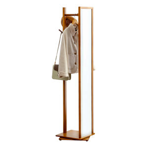 ZHUTING | Floor-standing Portable Dressing Mirror with Garment Storage