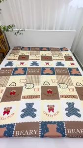 [Loại 1 ] Áo bọc nệm 2 mặt có khóa kéo thun lạnh cao cấp/ áo bảo vệ nệm