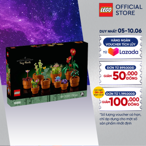 LEGO BOTANICALS ICONS 10329 Đồ chơi lắp ráp Bộ sưu tập Hoa xương rồng (758 chi tiết)