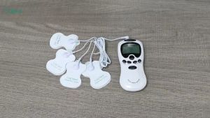 Salorie Acupuncture Digital Body Massage Therapy Machine Single/Double Channel TENS EMS Unit 8 Modes Muscle Stimulator for Pain Relief Therapy Electronic Pulse Massager Muscle Massager with Electrode Pads For Back Neck Foot Body Healthy Care