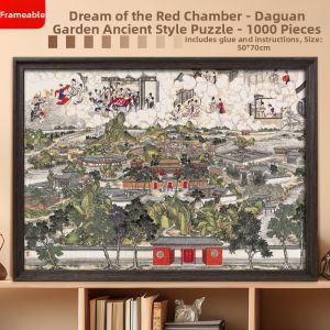 Creative Stress Relief DIY Puzzle Frame 1000 Pieces