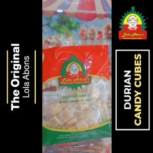 The Original Lola Abons Davao | Special Durian Cubes Candy 25pcs 70grams