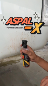 GARASI AGAN Aspal X Penghilang Noda Aspal Lem Sticker Getah Pohon pada Body Mobil dan Motor 250 ml