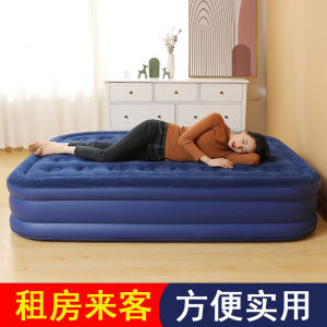 For Home Airbed Mat Single 1.2 Student Floatation Bed Nap Thickened Airbed Double 1.5 Simple Floor Mat