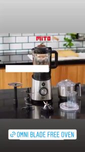 MITOCHIBA MITO FOOD PROCESSOR BL100 BL 100 OMNI BLADE MITO Blender BL 100 BL100 Food Processor BL-100 Omni Blade - Garansi Resmi