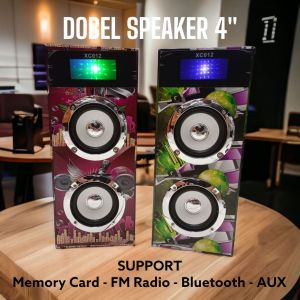 SPEAKER BLUETOOTH XC012 BOOMBOX SUPER BASS STEREO SUPPORT FM RADIO USB SD CARD