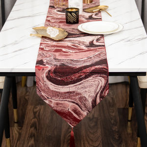 Luxury Modern Chinese Style Ribbon Table Flag