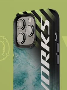 DIZSY SL7 Van Gogh Road Bicycle Frame Painted Mobile Phone Case for Lightning S-WORKS Fans Bicycle Enthusiast Unique Style