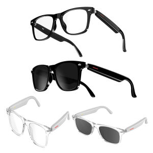 144-Language Blue Light Filtering Polarized Lenses Sunglass Voice Assistant Translator Glasses & Headset for Men & Women