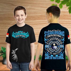 kaos syekermania anak-anak murah keren 2024