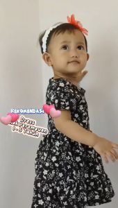 ( 1-5 Tahun) Dress Anak Perempuan Baby GAP Bahan Cotton Lembut Dingin