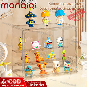 Kotak Penyimpanan & Display Aksi Figure Bening Kualitas Tinggi