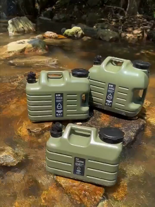 25L Outdoor Water Bucket Camping Water Tank Big Container Large Capacity Portable WaterTank CampingSuppli