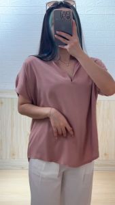 2904 carita oversize top blouse bigsize jumbo felicia blouse