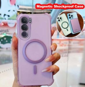 Case Vivo Y21d Y31 5G Y19s Y04 Y04s Y29 Case Magnetic Clear Shock proof Matte Soft TPU Back Cover
