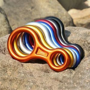 1 Chiếc Móc Khóa Leo Núi Bằng Nhôm Hình Số 8 Thiết Bị Hãm Tốc Độ 35kN Thiết Bị Hãm Tốc Độ Và Thả Dây Cho Leo Núi Ngoài Trời