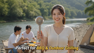 Stainless Steel Oil Leakage Clip Food Filter Spoon Colander Tong 2n1