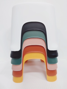 Large Stackable Stool Chair Seat Durable Anti-Slip Bathroom Toilet Bedroom LS068