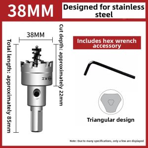 TG | Stainless Steel Hole Cutter and Widener 16-100mm