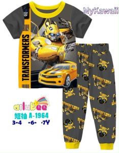 [Size 11y] Ailubee Pyjamas Pajamas EJEN B2081 Boy Night Wear Nightwear Baju Tidur Tidor Kanak Kanak-Kanak Budak Lelaki