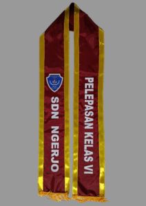 Selempang wisuda custom