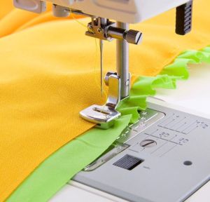 Sepatu Kerut Rempel Gathering Presser Foot Mesin Jahit Portable