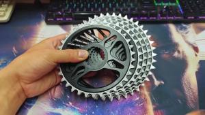 GOLDIX Narrow Wide Chainring for Shiman* FC-M6100/7100/8100/9100 Direct Mount Crank 34T/36T/38T/40T/42T Single Chainwheel 12S