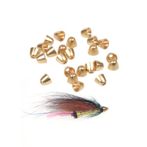 Bộ 50 Đồng Đầu Nón Hạt Cho Đồ Bay Ống Bay Woolly Buggers Streamers Nước Mặn Bay Dụ Chất Liệu Câu Cá Hồi