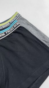POLICE Celana Dalam Boxer Cotton Spandex Premium Pria - Tersedia Big Size