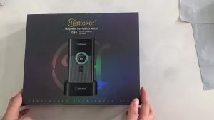 Máy Cạo Râu Điện Hatteker Double Foil Dành Cho Nam Giới Động Cơ Từ Tính 9000 Vòng/phút Sạc USB & Đế Sạc Màn Hình LED Thời Gian Sử Dụng 270 Phút