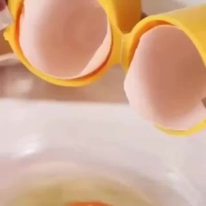 Dụng Cụ Tách Vỏ Trứng Nhỏ Gọn Tiện Dụng - Dễ Sử Dụng Dùng Được Cho Trứng Sống Và Trứng Đã Luộc Phụ Kiện Nhà Bếp Bằng Nhựa Giúp Chuẩn Bị Bữa Ăn Nhanh Chóng