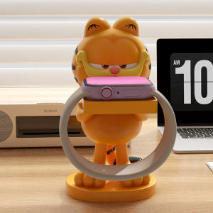Giá Đỡ Sạc Đồng Hồ Thông Minh Garfield Cat Apple Watch Iwatchs9 Phụ Kiện Điện Thoại Di Động Chất Liệu Nhựa Dài 13cm Trọng Lượng 500g