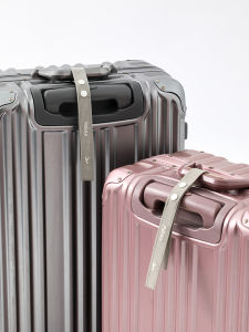 Travel Suitcase Tag Anti-Loss Hanging Tag High-End Personalized Label Identification Bag Backpack Outing Buckle Fa So La