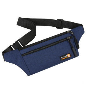 Casual Outdoor Running Waist Bag Mobile Phone Outdoor Sports Bag for Working on Site Mens Crossbody Bag Leisure Waist Pack