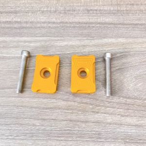 [ GIÁ SỈ ] Nắp pát tăng sên Exciter 150/55 nhôm CNC 1 cái kèm ốc Pass tăng sên ex150 pas màu vàng
