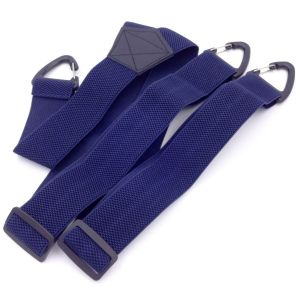 Y Type Adjustable Hidden Clip Invisible Strap Black Anti Slip Shirt Suspenders Bra Strap Clip Back Holder For Men Women