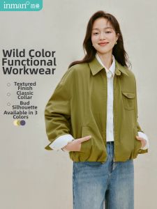 INMAN | Flower Bud Style Workwear Jacket Loose Fit