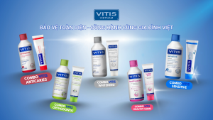 Nước Súc Miệng Ngừa Sâu Răng VITIS Anticaries 500ml - Tái Tạo Phục Hồi Men Răng Không Cồn - Dùng Hàng Ngày