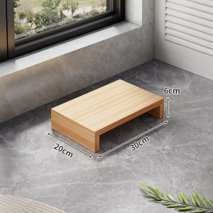 Wood Shoe & Resting Stool