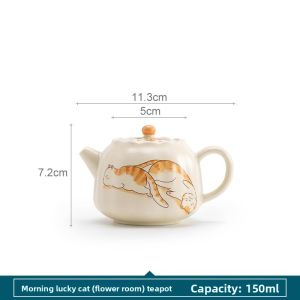 SANXUN | High-Quality Anti-Burn Tea Pot with Filter