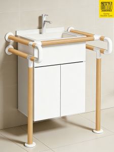 JIAWENHUA | Handrail Supported Washbasin Stainless Steel