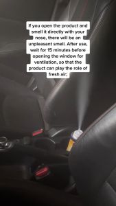 Car one-button deodorant Air Freshener Spray Antibacterial Sterilization