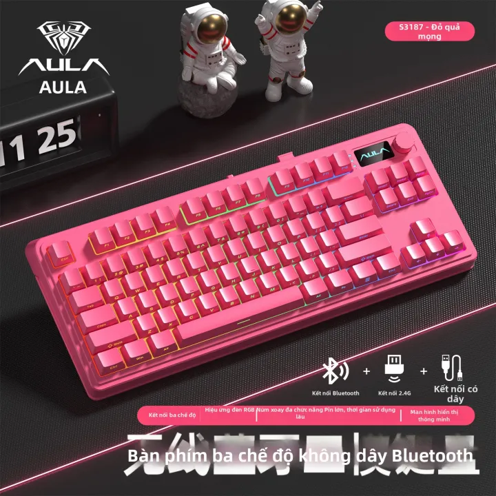 AULA | Bàn Phím Cảm Giác Cơ 3 Chế Độ F87 Phím | BigBuy360 - bigbuy360.vn AULA | Bàn Phím Cảm Giác Cơ 3 Chế Độ F87 Phím | BigBuy360 - bigbuy360.vn