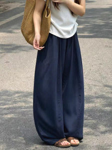 LANMENGYA | Slimming High Waist Wide Leg Pants Summer Cotton and Linen