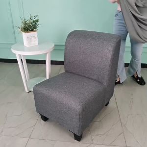 STYLISH【PH+COD】Small Chair Armless Sofa Cover Single Seat Sofa Bed Cover Without Armrest Stretchable Furniture Cover
