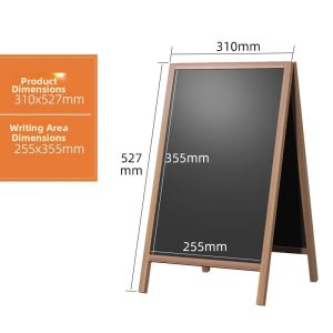 Large Outdoor Standing Blackboard Cafe Restaurant Menu Promotion Stand Commercial Waterproof Shop Handwritten Advertising Board