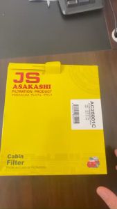 Lọc gió điều hòa có than hoạt tính JS Asakashi AC25001C - Nhật Bản