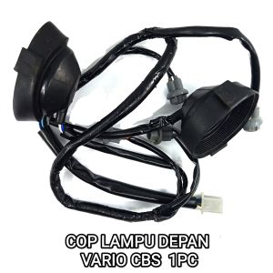 Cop Lampu Depan VARIO CBS - Pitingan / Fitting / Soket Dop Depan HONDA VARIO TECHNO CBS Karbu