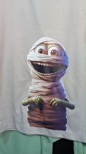 Kaos Pria 3 Dimensi Motif Animasi Mumi Tshirt Oblong Katun 24s H025 By Hans & co