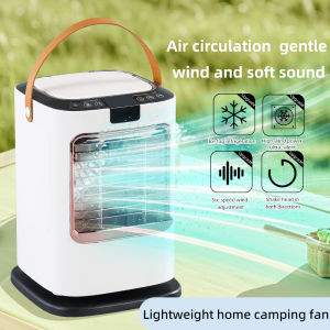 2025 Humidification Refrigeration Small Fan Portable Mini Electric Cooling Fan 2nd Generation Negative Ion Desktop Fan